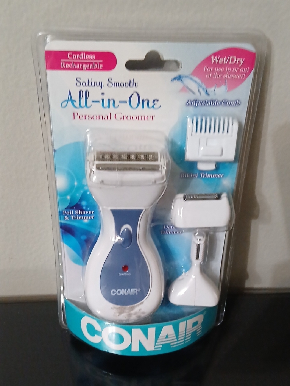 Conair All-in-One Personal Groomer - White & Blue